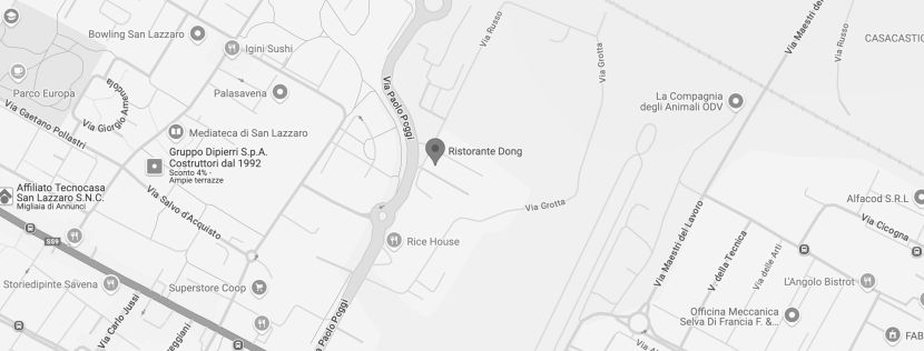 Mappa Ristorante Dong Bologna Raggiungici